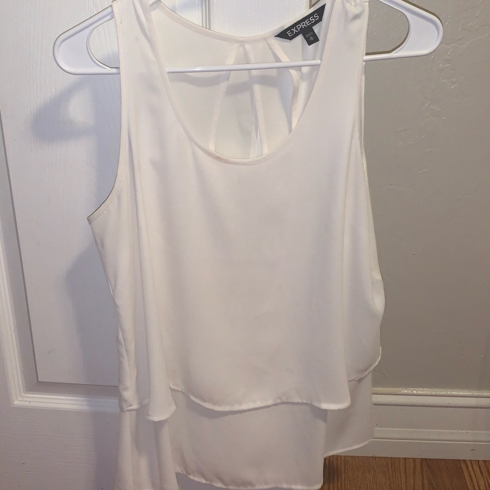 A tank top blouse